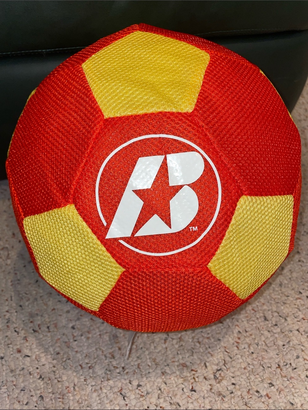 Red & Yellow soccer Ball